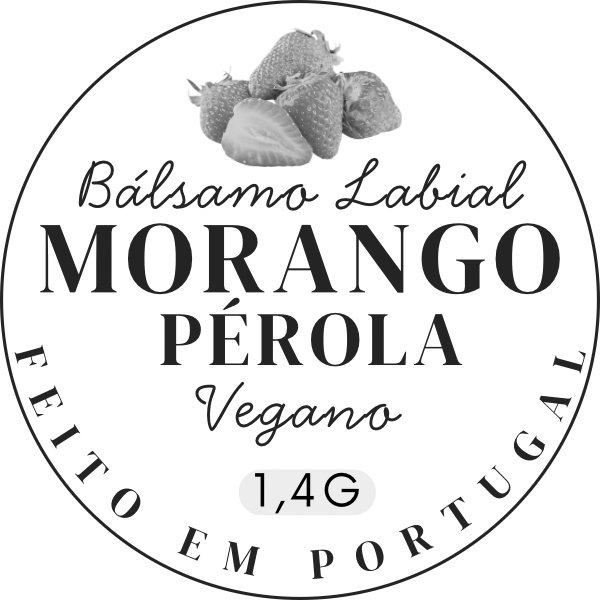 Bálsamo Labial - Vegan Morango Pérola