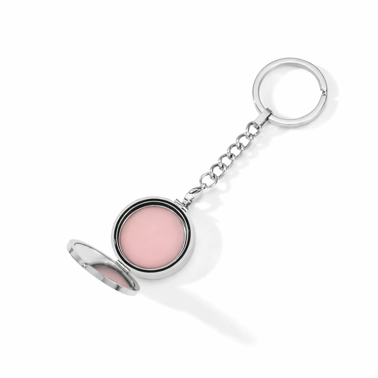 Porta Chaves Lip Charm Silver
