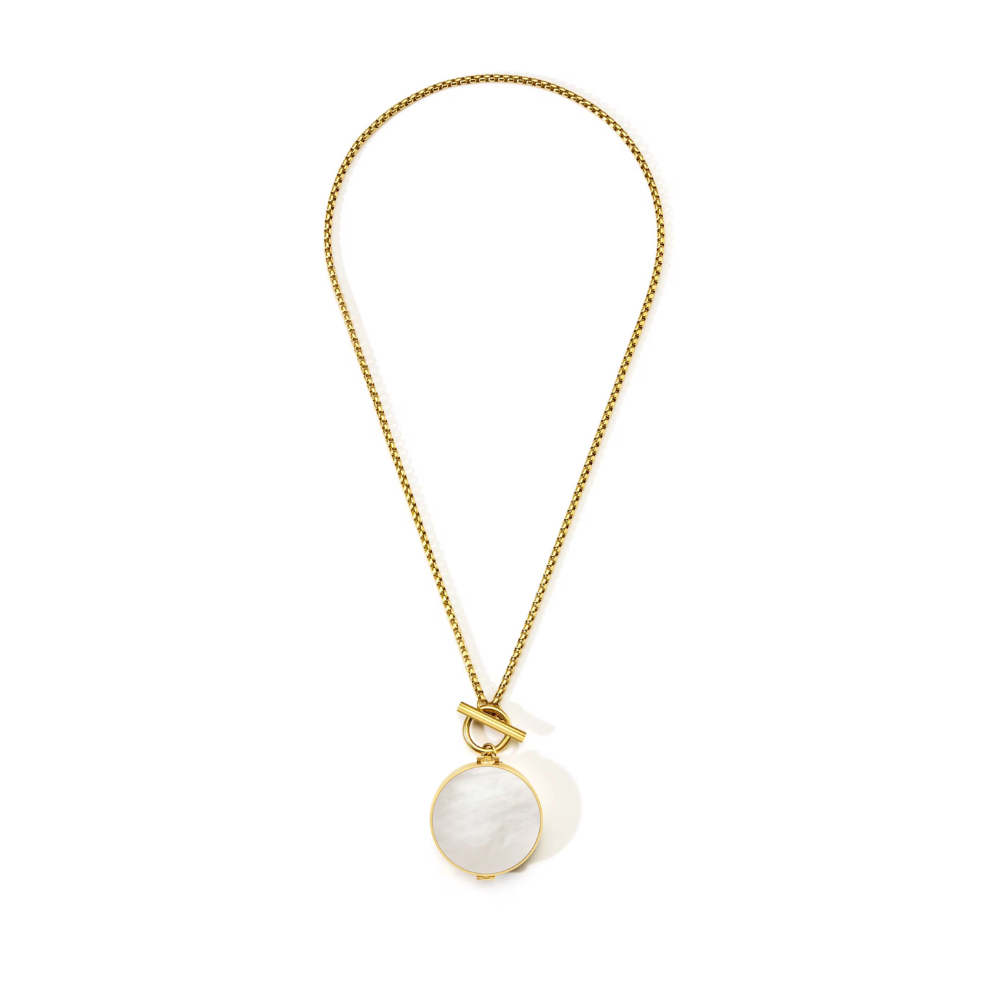 Colar Lip Charm Mother of Pearl