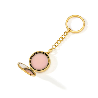 Porta Chaves Lip Charm Gold