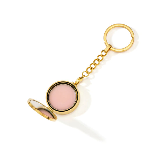 Porta Chaves Lip Charm Gold