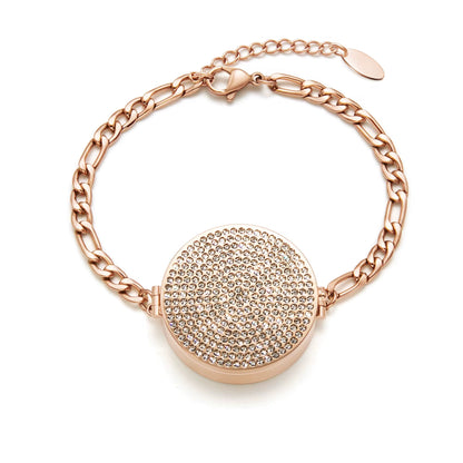 Adorno labial brillante dorado 