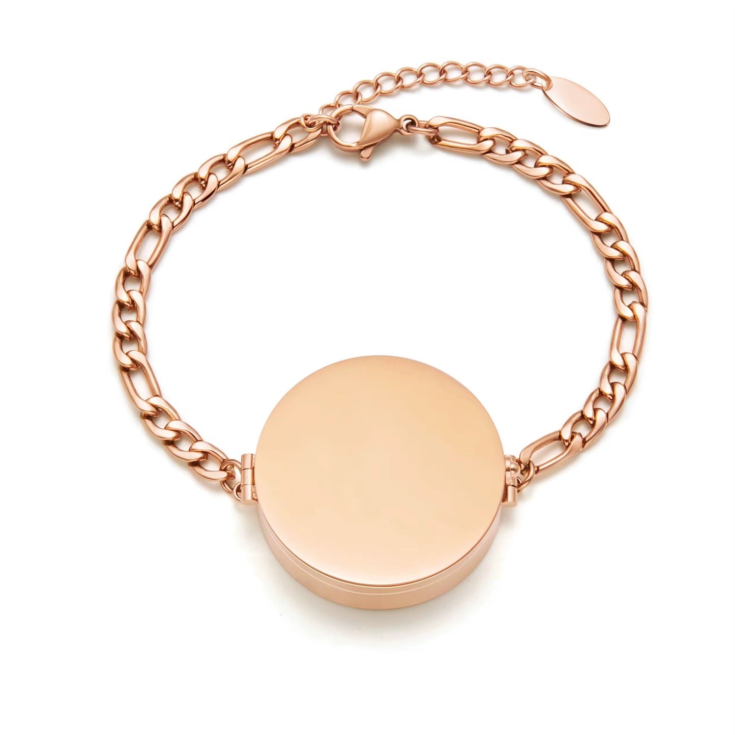 Colgante labial de acero puro dorado 